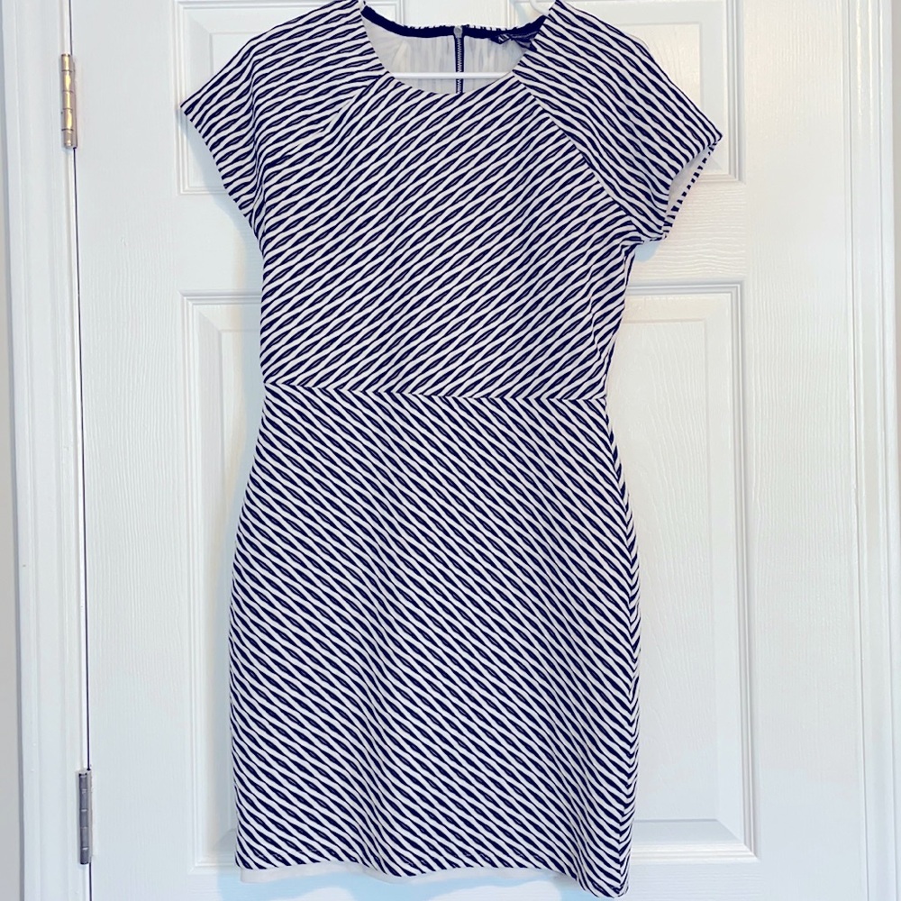 Armani Exchange Striped Dress